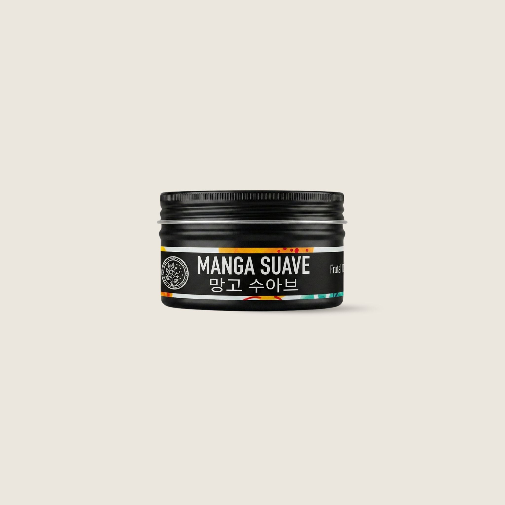 MANGA SUAVE vela aromática gourmand Versalat — detalhe